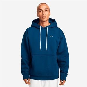 Nike solo swoosh heavy fleece hoodie